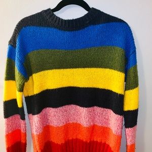 Colorblock sweater